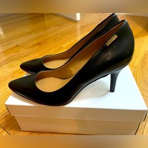 Calvin Klein Kimberly mini lizard pumps